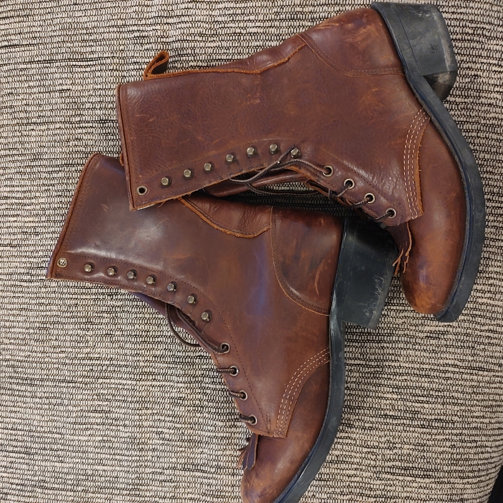 Brown Leather Boots